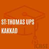 St:thomas Ups Kakkad Upper Primary School Logo