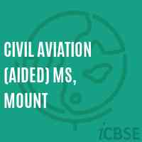 Civil Aviation (Aided) MS, Mount Middle School Logo