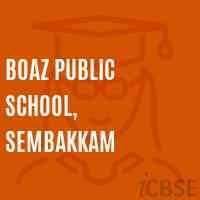 Boaz Public School, Sembakkam Logo