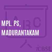 Mpl. PS, Madurantakam Primary School Logo