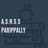 A.S.H.S.S Parippally High School Logo