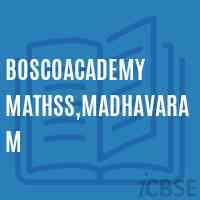 Boscoacademy Mathss,Madhavaram Senior Secondary School Logo