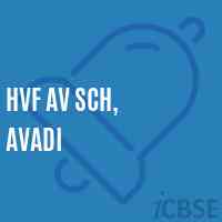 Hvf Av Sch, Avadi Primary School Logo