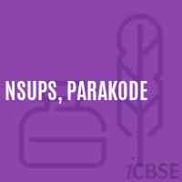 Nsups, Parakode Upper Primary School Logo