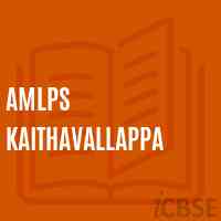 Amlps Kaithavallappa Primary School Logo