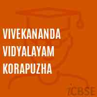 Vivekananda Vidyalayam Korapuzha Primary School Logo
