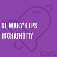 St.Mary'S Lps Inchathotty Primary School Logo
