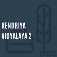 Kendriya Vidyalaya 2 Senior Secondary School Logo