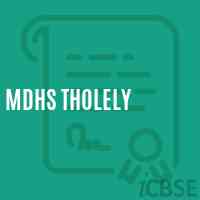 Mdhs Tholely School Logo