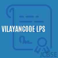 Vilayancode Lps Primary School Logo