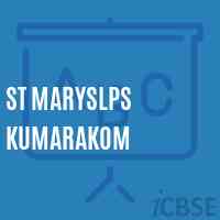 St Maryslps Kumarakom Primary School Logo