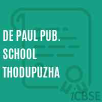 De Paul Pub. School Thodupuzha Logo