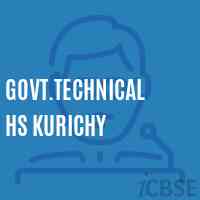 Govt.Technical Hs Kurichy School Logo