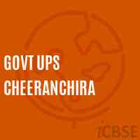 Govt Ups Cheeranchira Middle School Logo