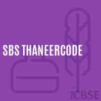 Sbs Thaneercode Middle School Logo