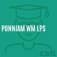 Ponniam Wm Lps Primary School Logo