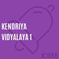 Kendriya Vidyalaya 1 Senior Secondary School Logo