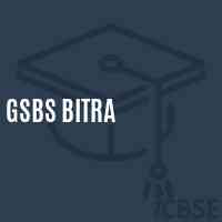 Gsbs Bitra Middle School Logo