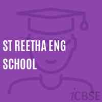 St Reetha Eng School Logo