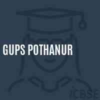 Gups Pothanur Middle School Logo