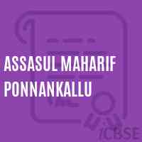 Assasul Maharif Ponnankallu Primary School Logo