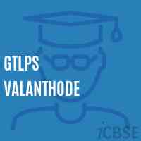 Gtlps Valanthode Primary School Logo