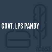 Govt. Lps Pandy Primary School Logo