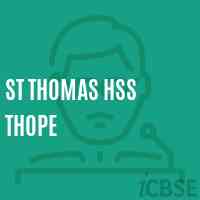 St Thomas Hss Thope High School Logo
