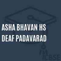 Asha Bhavan Hs Deaf Padavarad Senior Secondary School Logo