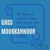 Ghss Mookkannoor Senior Secondary School Logo
