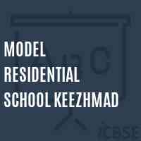 Model Residential School Keezhmad Logo