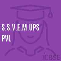 S.S.V.E.M.Ups Pvl Primary School Logo