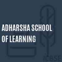 Adharsha School of Learning Logo
