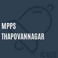 Mpps Thapovannagar Primary School Logo