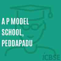 A P Model School, Peddapadu Logo
