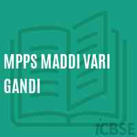 Mpps Maddi Vari Gandi Primary School Logo