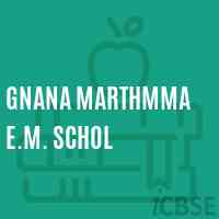 Gnana Marthmma E.M. Schol Middle School Logo