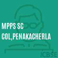 Mpps Sc Col,Penakacherla Primary School Logo