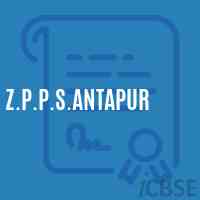 Z.P.P.S.Antapur Middle School Logo
