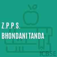 Z.P.P.S. Bhondani Tanda Primary School Logo