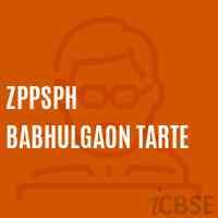 Zppsph Babhulgaon Tarte Primary School Logo