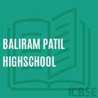 Baliram Patil Highschool Logo