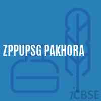Zppupsg Pakhora Middle School Logo