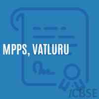 Mpps, Vatluru Primary School Logo