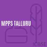 Mpps Talluru Primary School Logo