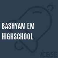 Bashyam Em Highschool Logo