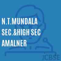 N.T.Mundala Sec.&high Sec Amalner High School Logo