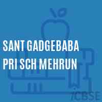 Sant Gadgebaba Pri Sch Mehrun Primary School Logo