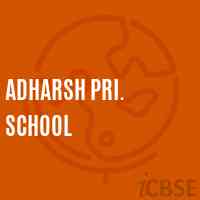 Adharsh Pri. School Logo