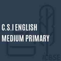 C.S.I English Medium Primary Primary School Logo
